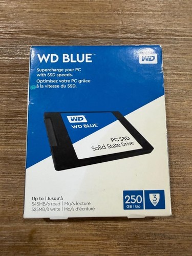 Blue 250gb internal - blue, sata